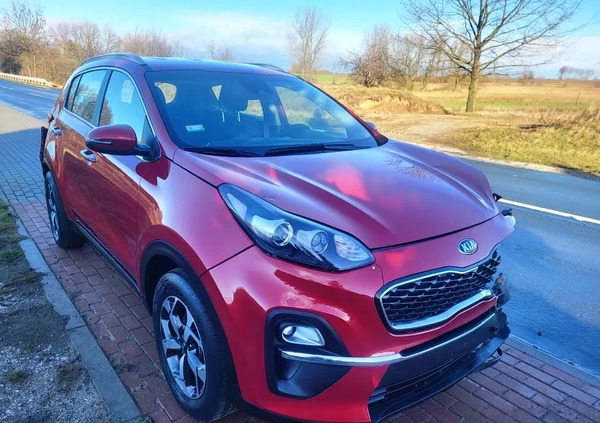 Kia Sportage cena 42900 przebieg: 34750, rok produkcji 2021 z Lędziny małe 106